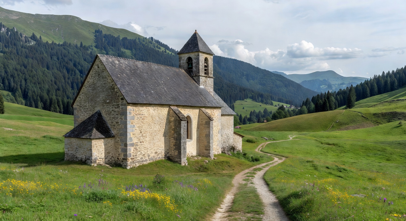 Eglise Saint-Pierre de Champagneux en Savoie