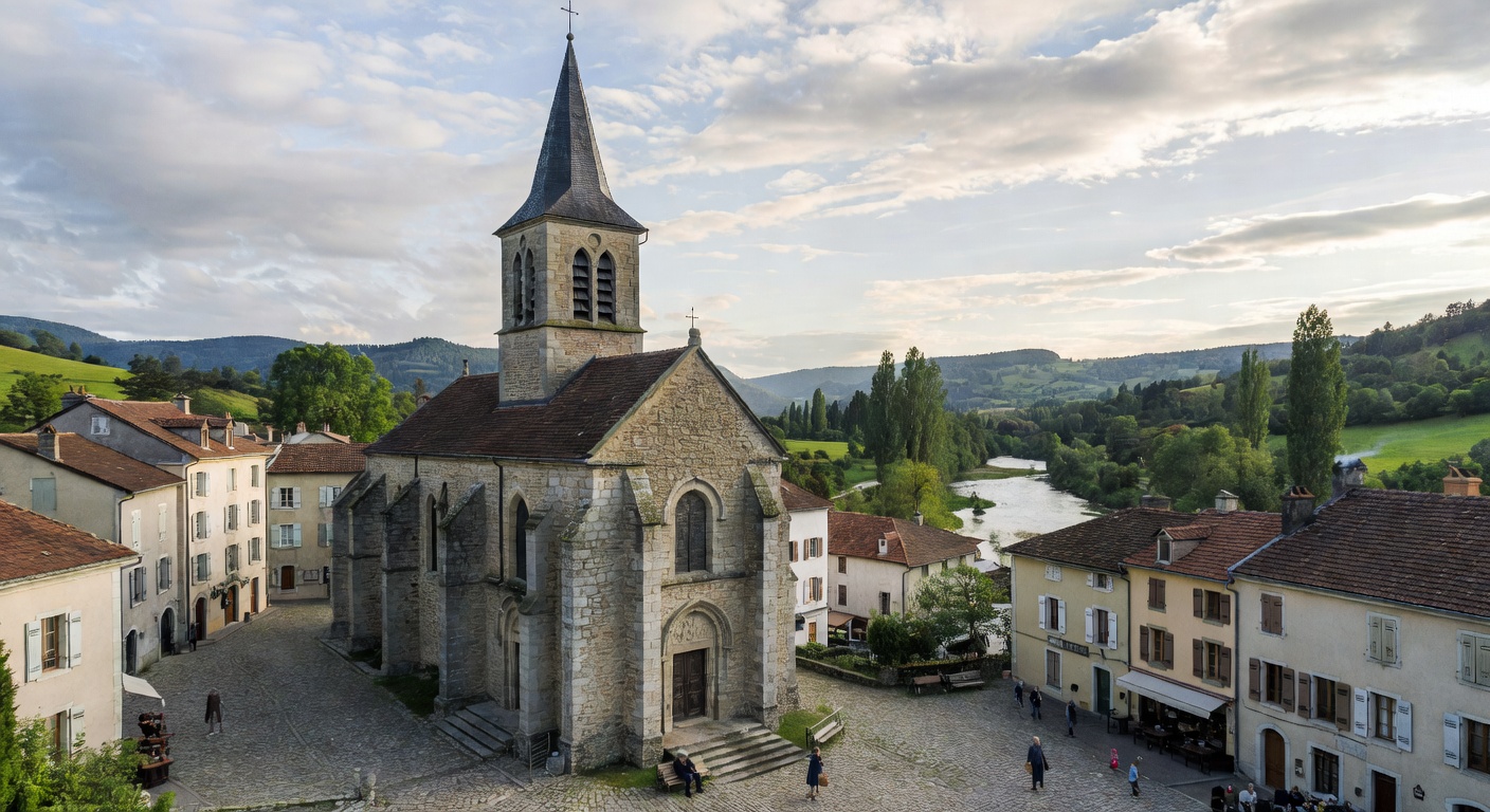 Eglise de Pont-de-Beauvoisin en Savoie
