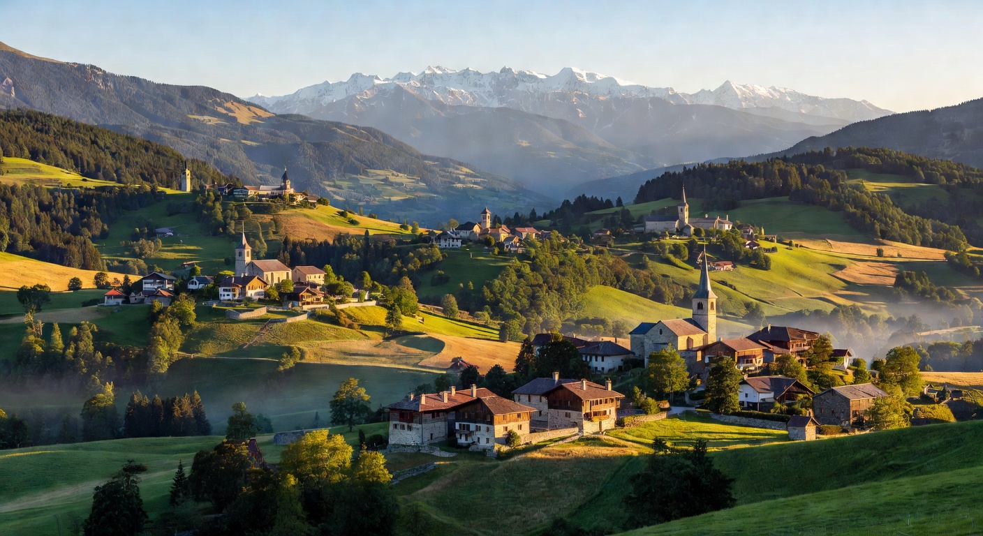 Panorama des eglises de Savoie