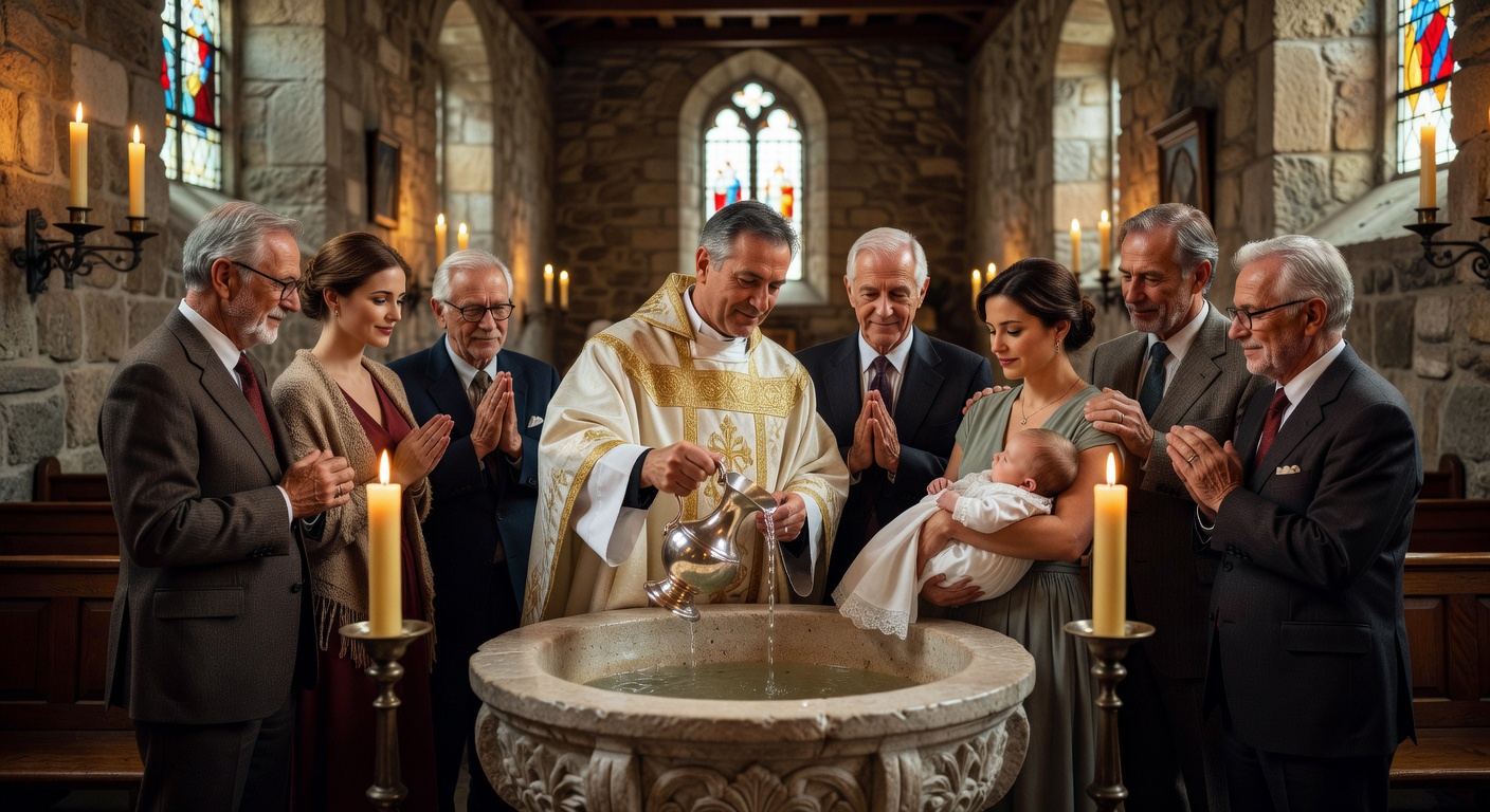 Bapteme catholique en Savoie