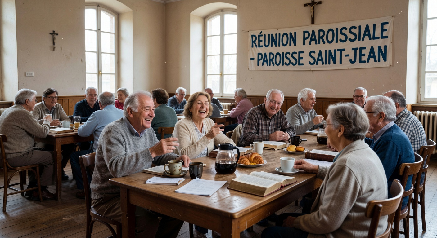 Chretiens retraites en paroisse